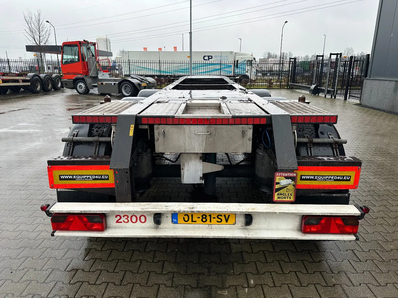 Burg 20FT ADR (EX/II, EX/III, FL, AT), Leergewicht: 3.690kg, SAF INTRADISC, 2x Liftachse, ALCOA, NL-Chassis, APK/ADR: 02-2026 - Επικαθήμενο μεταφοράς εμπορευματοκιβωτίων/ Κινητό αμάξωμα: φωτογραφία 4 Burg 20FT ADR (EX/II, EX/III, FL, AT), Leergewicht: 3.690kg, SAF INTRADISC, 2x Liftachse, ALCOA, NL-Chassis, APK/ADR: 02-2026 - Επικαθήμενο μεταφοράς εμπορευματοκιβωτίων/ Κινητό αμάξωμα: φωτογραφία 4
