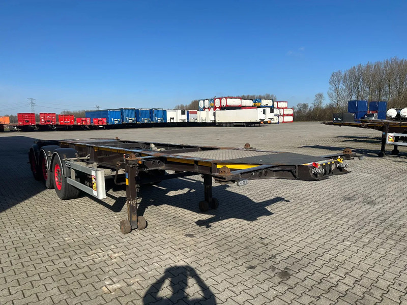 Burg 20FT ADR (EX/II, EX/III, FL, AT), Leergewicht : 3.690kg, SAF INTRADISC, 2x Liftachse, NL-Chassis - Επικαθήμενο μεταφοράς εμπορευματοκιβωτίων/ Κινητό αμάξωμα: φωτογραφία 5 Burg 20FT ADR (EX/II, EX/III, FL, AT), Leergewicht : 3.690kg, SAF INTRADISC, 2x Liftachse, NL-Chassis - Επικαθήμενο μεταφοράς εμπορευματοκιβωτίων/ Κινητό αμάξωμα: φωτογραφία 5