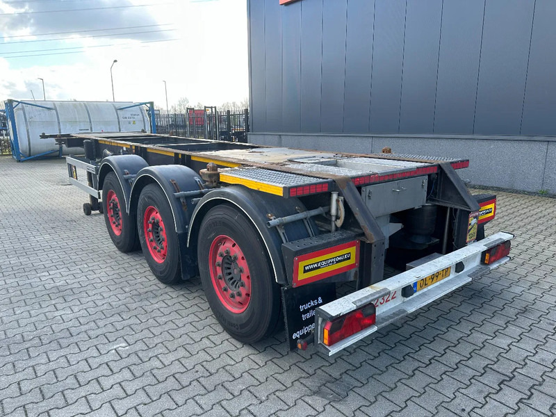Burg 20FT ADR (EX/II, EX/III, FL, AT), Leergewicht : 3.690kg, SAF INTRADISC, 2x Liftachse, NL-Chassis - Επικαθήμενο μεταφοράς εμπορευματοκιβωτίων/ Κινητό αμάξωμα: φωτογραφία 3 Burg 20FT ADR (EX/II, EX/III, FL, AT), Leergewicht : 3.690kg, SAF INTRADISC, 2x Liftachse, NL-Chassis - Επικαθήμενο μεταφοράς εμπορευματοκιβωτίων/ Κινητό αμάξωμα: φωτογραφία 3