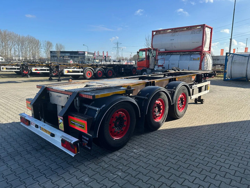 Burg 20FT ADR (EX/II, EX/III, FL, AT), Leergewicht : 3.690kg, SAF INTRADISC, 2x Liftachse, NL-Chassis - Επικαθήμενο μεταφοράς εμπορευματοκιβωτίων/ Κινητό αμάξωμα: φωτογραφία 4 Burg 20FT ADR (EX/II, EX/III, FL, AT), Leergewicht : 3.690kg, SAF INTRADISC, 2x Liftachse, NL-Chassis - Επικαθήμενο μεταφοράς εμπορευματοκιβωτίων/ Κινητό αμάξωμα: φωτογραφία 4