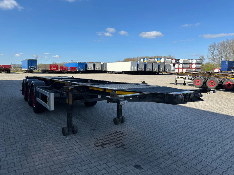 Burg 20FT ADR (EX/II, EX/III, FL, AT), Leergewicht: 3.690kg, SAF INTRADISC, 2x liftaxle, ALCOA, NL-Chassis, APK/ADR: 08-2025 - Επικαθήμενο μεταφοράς εμπορευματοκιβωτίων/ Κινητό αμάξωμα: φωτογραφία 5 Burg 20FT ADR (EX/II, EX/III, FL, AT), Leergewicht: 3.690kg, SAF INTRADISC, 2x liftaxle, ALCOA, NL-Chassis, APK/ADR: 08-2025 - Επικαθήμενο μεταφοράς εμπορευματοκιβωτίων/ Κινητό αμάξωμα: φωτογραφία 5