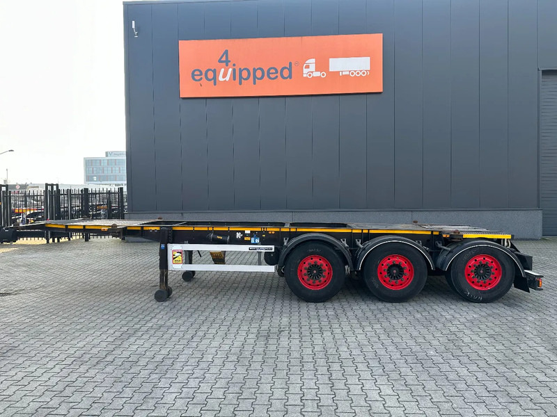 Burg 20FT ADR (EX/II, EX/III, FL, AT), Leergewicht: 3.690kg, SAF INTRADISC, 2x liftaxle, ALCOA, NL-Chassis - Επικαθήμενο μεταφοράς εμπορευματοκιβωτίων/ Κινητό αμάξωμα: φωτογραφία 2 Burg 20FT ADR (EX/II, EX/III, FL, AT), Leergewicht: 3.690kg, SAF INTRADISC, 2x liftaxle, ALCOA, NL-Chassis - Επικαθήμενο μεταφοράς εμπορευματοκιβωτίων/ Κινητό αμάξωμα: φωτογραφία 2