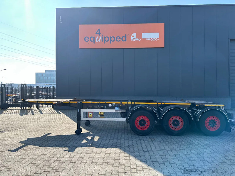 Burg 20FT ADR (EX/II, EX/III, FL, AT), empty weight: 3.690kg, SAF INTRADISC, 2x liftaxle, ALCOA, NL-Chassis - Επικαθήμενο μεταφοράς εμπορευματοκιβωτίων/ Κινητό αμάξωμα: φωτογραφία 2 Burg 20FT ADR (EX/II, EX/III, FL, AT), empty weight: 3.690kg, SAF INTRADISC, 2x liftaxle, ALCOA, NL-Chassis - Επικαθήμενο μεταφοράς εμπορευματοκιβωτίων/ Κινητό αμάξωμα: φωτογραφία 2