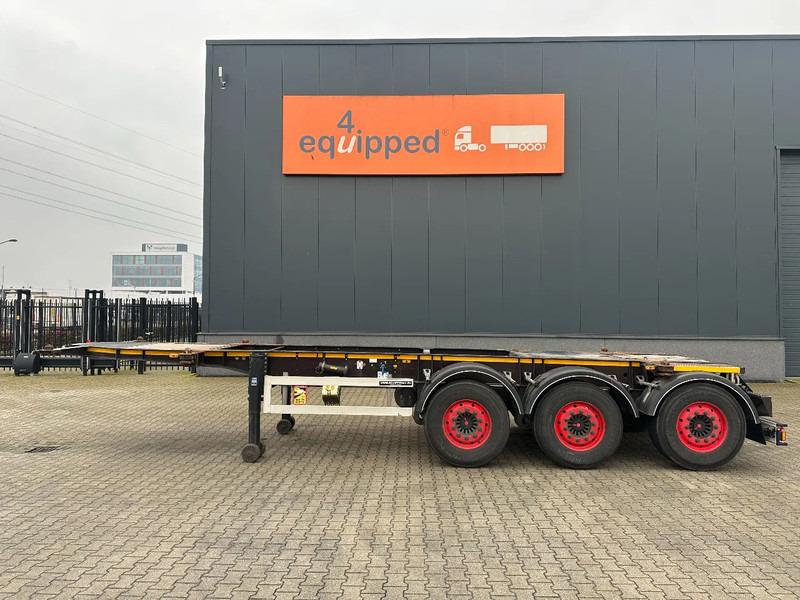 Burg 20FT ADR (EX/II, EX/III, FL, AT), empty weight: 3.690kg, SAF INTRADISC, 2x liftaxle, ALCOA, NL-Chassis - Επικαθήμενο μεταφοράς εμπορευματοκιβωτίων/ Κινητό αμάξωμα: φωτογραφία 2 Burg 20FT ADR (EX/II, EX/III, FL, AT), empty weight: 3.690kg, SAF INTRADISC, 2x liftaxle, ALCOA, NL-Chassis - Επικαθήμενο μεταφοράς εμπορευματοκιβωτίων/ Κινητό αμάξωμα: φωτογραφία 2