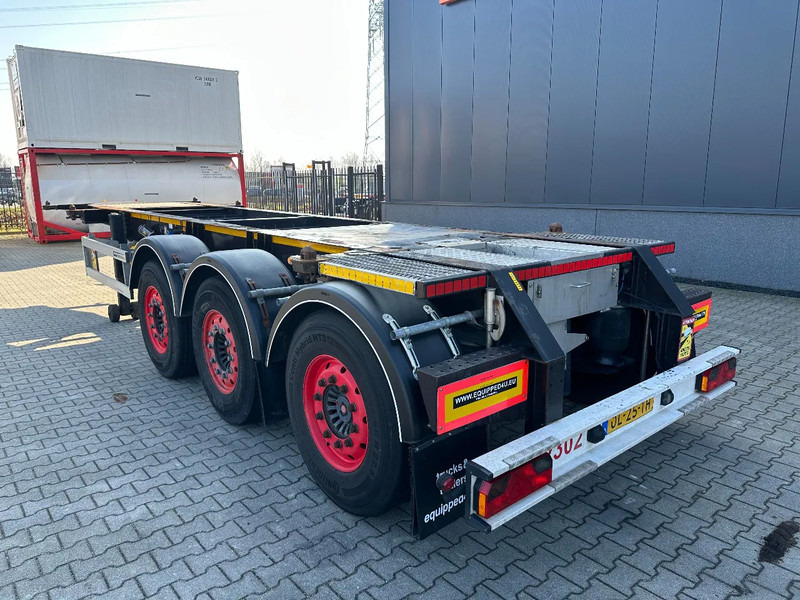 Burg 20FT ADR (EX/II, EX/III, FL, AT), empty weight: 3.690kg, SAF INTRADISC, 2x liftaxle, ALCOA, NL-Chassis - Επικαθήμενο μεταφοράς εμπορευματοκιβωτίων/ Κινητό αμάξωμα: φωτογραφία 3 Burg 20FT ADR (EX/II, EX/III, FL, AT), empty weight: 3.690kg, SAF INTRADISC, 2x liftaxle, ALCOA, NL-Chassis - Επικαθήμενο μεταφοράς εμπορευματοκιβωτίων/ Κινητό αμάξωμα: φωτογραφία 3