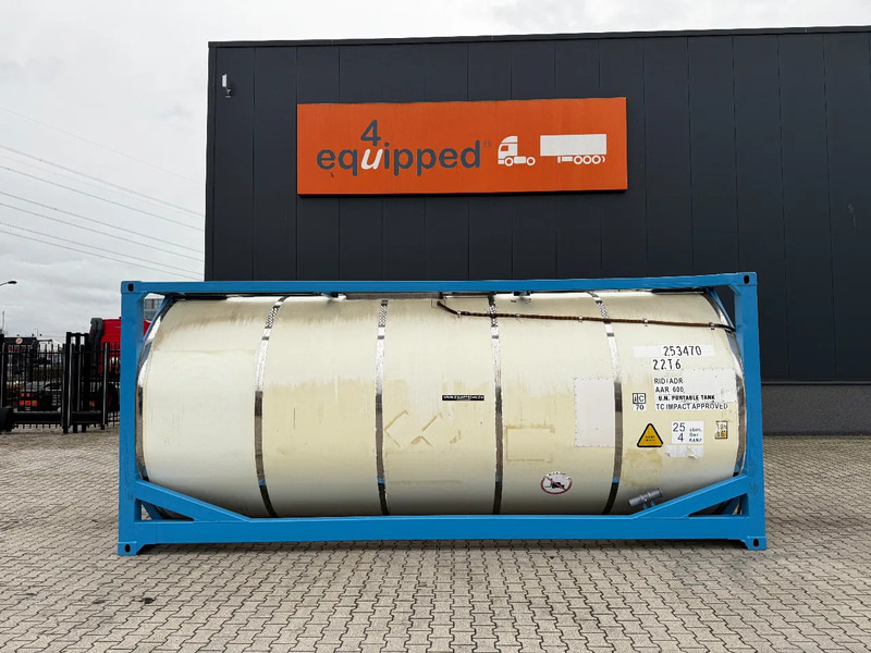 CIMC 20FT ISO / 25.010L / 1-COMP. / 22T6 / UN Portable / T11 / 5Y ADR- + CSC test: 02-2027 - Δεξαμενή αποθήκευσης: φωτογραφία 2 CIMC 20FT ISO / 25.010L / 1-COMP. / 22T6 / UN Portable / T11 / 5Y ADR- + CSC test: 02-2027 - Δεξαμενή αποθήκευσης: φωτογραφία 2