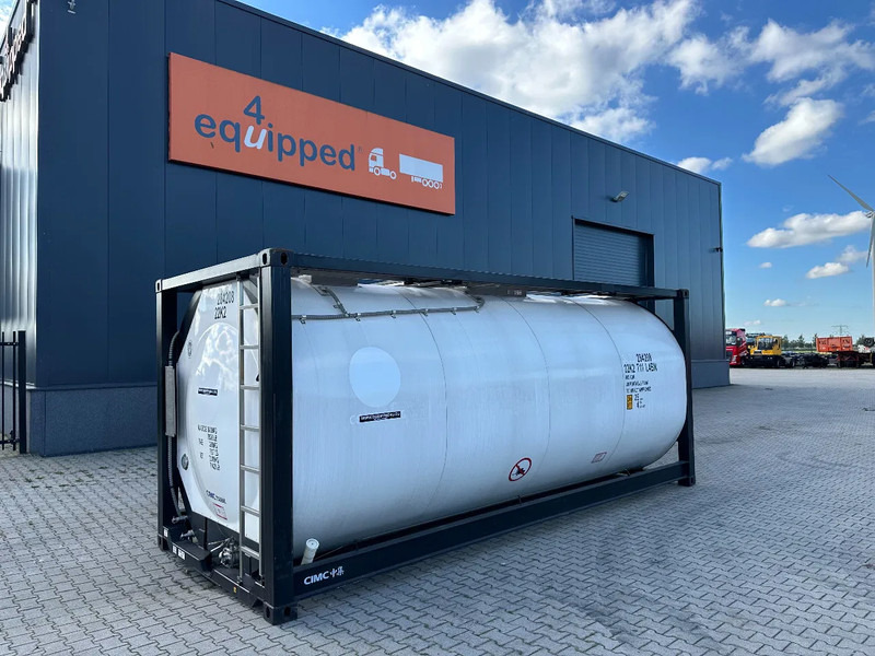 CIMC NEW / UNUSED, for FOOD STUFF or CHEMICAL, 20FT ISO, 25.030L, L4BN, UN Portable, T11, test: 1-2027 - Δεξαμενή αποθήκευσης: φωτογραφία 1 CIMC NEW / UNUSED, for FOOD STUFF or CHEMICAL, 20FT ISO, 25.030L, L4BN, UN Portable, T11, test: 1-2027 - Δεξαμενή αποθήκευσης: φωτογραφία 1