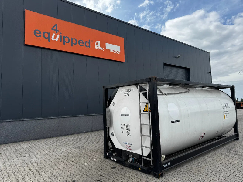 CIMC TOP: 2022, 20FT ISO, 25.030L, L4BN, UN Portable, T11, test: 09-2026 - Δεξαμενή αποθήκευσης: φωτογραφία 1 CIMC TOP: 2022, 20FT ISO, 25.030L, L4BN, UN Portable, T11, test: 09-2026 - Δεξαμενή αποθήκευσης: φωτογραφία 1