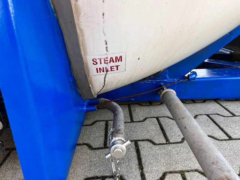 Δεξαμενή αποθήκευσης για τη μεταφορά χημικών ουσιών CPV 30.890L, steam heating, UN PORTABLE, T7, 5Y+CSC insp.: 02/2026: φωτογραφία 7