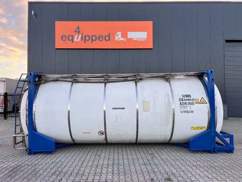 CPV 30.890L, steam heating, UN PORTABLE, T7, 5Y+CSC insp.: 02/2026 - Δεξαμενή αποθήκευσης: φωτογραφία 2 CPV 30.890L, steam heating, UN PORTABLE, T7, 5Y+CSC insp.: 02/2026 - Δεξαμενή αποθήκευσης: φωτογραφία 2