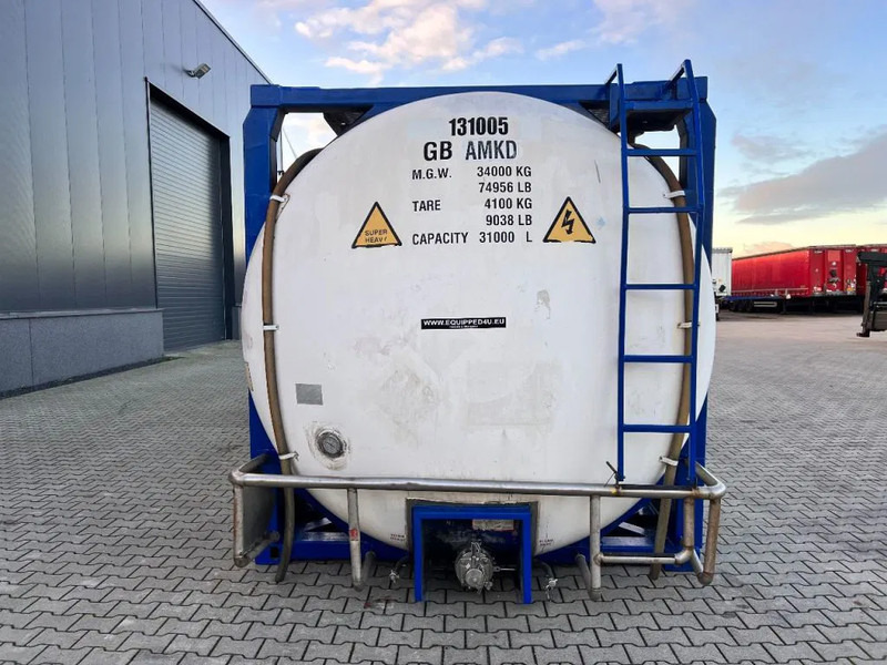 CPV 30.890L, steam heating, UN PORTABLE, T7, 5Y+CSC insp.: 02/2026 - Δεξαμενή αποθήκευσης: φωτογραφία 4 CPV 30.890L, steam heating, UN PORTABLE, T7, 5Y+CSC insp.: 02/2026 - Δεξαμενή αποθήκευσης: φωτογραφία 4