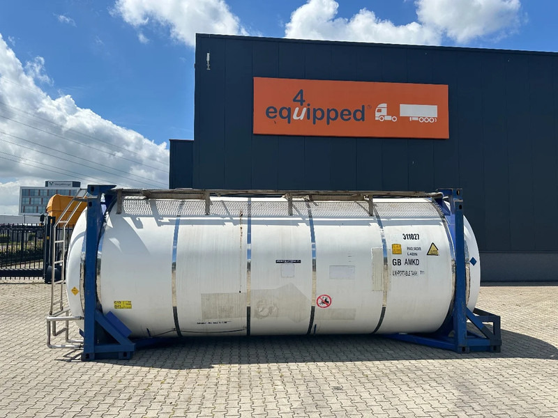 CPV 31.030L, steam heating, UN PORTABLE, T11 - Εμπορευματοκιβώτιο-δεξαμενή: φωτογραφία 3 CPV 31.030L, steam heating, UN PORTABLE, T11 - Εμπορευματοκιβώτιο-δεξαμενή: φωτογραφία 3