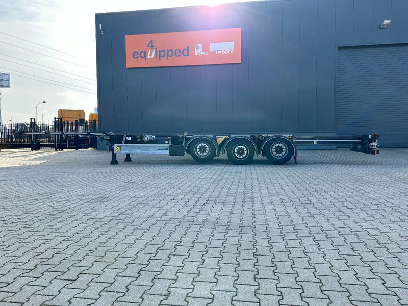 D-Tec 45FT MULTI, ADR, SAF + DISC, 2x LIFTAXLE, EMPTY WEIGHT: 4.849KG, NL-CHASSIS, APK/ADR: 10-2025 - Επικαθήμενο μεταφοράς εμπορευματοκιβωτίων/ Κινητό αμάξωμα: φωτογραφία 3 D-Tec 45FT MULTI, ADR, SAF + DISC, 2x LIFTAXLE, EMPTY WEIGHT: 4.849KG, NL-CHASSIS, APK/ADR: 10-2025 - Επικαθήμενο μεταφοράς εμπορευματοκιβωτίων/ Κινητό αμάξωμα: φωτογραφία 3