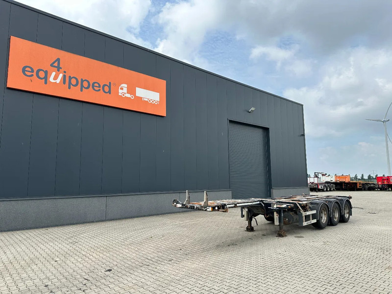D-Tec FLEXITRAILER, 45FT HC MULTI, SAF + drum, liftaxle, NL-chassis - Επικαθήμενο μεταφοράς εμπορευματοκιβωτίων/ Κινητό αμάξωμα: φωτογραφία 2 D-Tec FLEXITRAILER, 45FT HC MULTI, SAF + drum, liftaxle, NL-chassis - Επικαθήμενο μεταφοράς εμπορευματοκιβωτίων/ Κινητό αμάξωμα: φωτογραφία 2