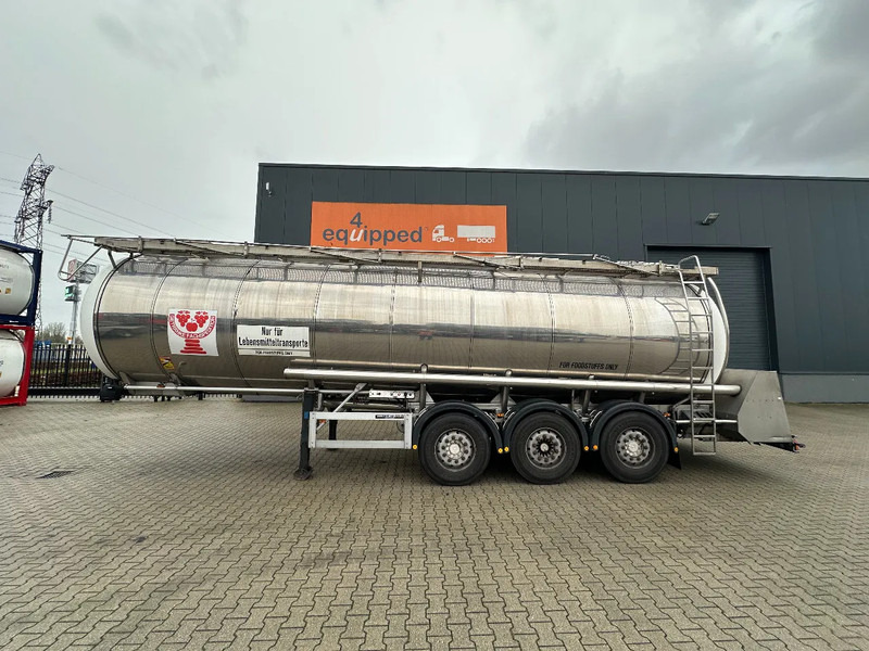 Feldbinder FOOD / LEVENSMIDDELEN / LEBENSMITTEL / 33.500L / 3-COMP / PUMP / NL-trailer / APK: 05-2026 - Επικαθήμενο βυτίο: φωτογραφία 2 Feldbinder FOOD / LEVENSMIDDELEN / LEBENSMITTEL / 33.500L / 3-COMP / PUMP / NL-trailer / APK: 05-2026 - Επικαθήμενο βυτίο: φωτογραφία 2