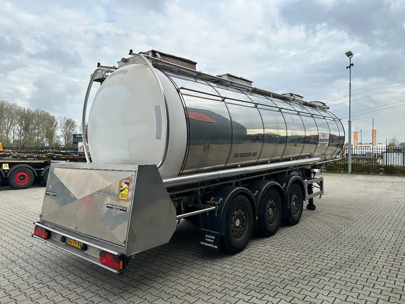 Feldbinder FOOD / LEVENSMIDDELEN / LEBENSMITTEL / 33.500L / 3-COMP / PUMP / NL-trailer / APK: 10-2026 - Επικαθήμενο βυτίο: φωτογραφία 3 Feldbinder FOOD / LEVENSMIDDELEN / LEBENSMITTEL / 33.500L / 3-COMP / PUMP / NL-trailer / APK: 10-2026 - Επικαθήμενο βυτίο: φωτογραφία 3