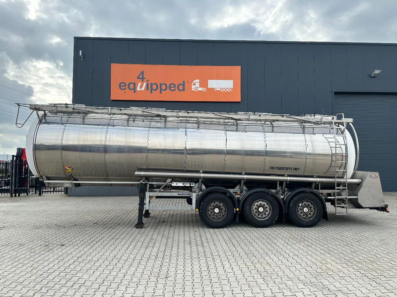 Feldbinder FOOD / LEVENSMIDDELEN / LEBENSMITTEL / 33.500L / 3-COMP / PUMP / NL-trailer / APK: 10-2026 - Επικαθήμενο βυτίο: φωτογραφία 2 Feldbinder FOOD / LEVENSMIDDELEN / LEBENSMITTEL / 33.500L / 3-COMP / PUMP / NL-trailer / APK: 10-2026 - Επικαθήμενο βυτίο: φωτογραφία 2