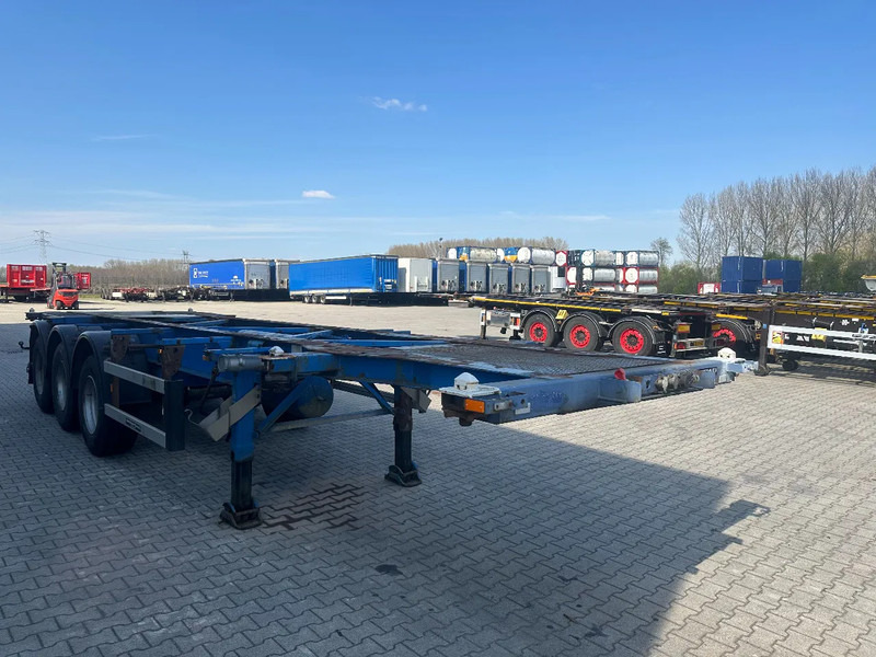 Groenewegen 20FT/30FT, ADR (EX/II, EX/III, FL, OX, AT), drum, NL-Chassis - Επικαθήμενο μεταφοράς εμπορευματοκιβωτίων/ Κινητό αμάξωμα: φωτογραφία 5 Groenewegen 20FT/30FT, ADR (EX/II, EX/III, FL, OX, AT), drum, NL-Chassis - Επικαθήμενο μεταφοράς εμπορευματοκιβωτίων/ Κινητό αμάξωμα: φωτογραφία 5