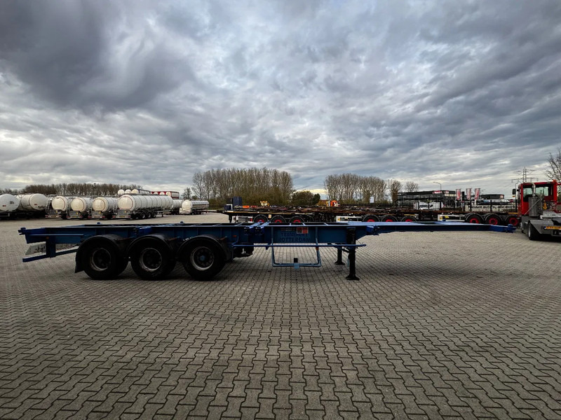 Groenewegen 40FT-chassis / liftaxle / drumbrakes / NL-Chassis - Επικαθήμενο μεταφοράς εμπορευματοκιβωτίων/ Κινητό αμάξωμα: φωτογραφία 3 Groenewegen 40FT-chassis / liftaxle / drumbrakes / NL-Chassis - Επικαθήμενο μεταφοράς εμπορευματοκιβωτίων/ Κινητό αμάξωμα: φωτογραφία 3