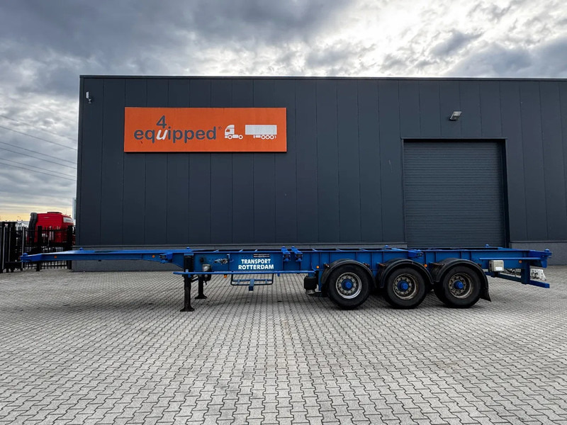 Groenewegen 40FT-chassis / liftaxle / drumbrakes / NL-Chassis - Επικαθήμενο μεταφοράς εμπορευματοκιβωτίων/ Κινητό αμάξωμα: φωτογραφία 2 Groenewegen 40FT-chassis / liftaxle / drumbrakes / NL-Chassis - Επικαθήμενο μεταφοράς εμπορευματοκιβωτίων/ Κινητό αμάξωμα: φωτογραφία 2