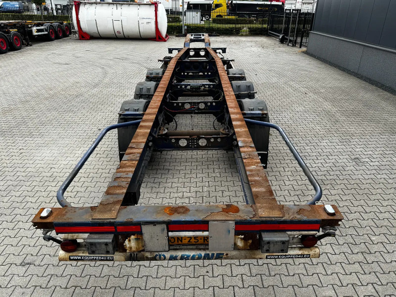 Krone 45FT HC, Leergewicht: 4.220kg, SAF/ intradisc, NL-Chassis, 2x vorhanden - Επικαθήμενο μεταφοράς εμπορευματοκιβωτίων/ Κινητό αμάξωμα: φωτογραφία 4 Krone 45FT HC, Leergewicht: 4.220kg, SAF/ intradisc, NL-Chassis, 2x vorhanden - Επικαθήμενο μεταφοράς εμπορευματοκιβωτίων/ Κινητό αμάξωμα: φωτογραφία 4