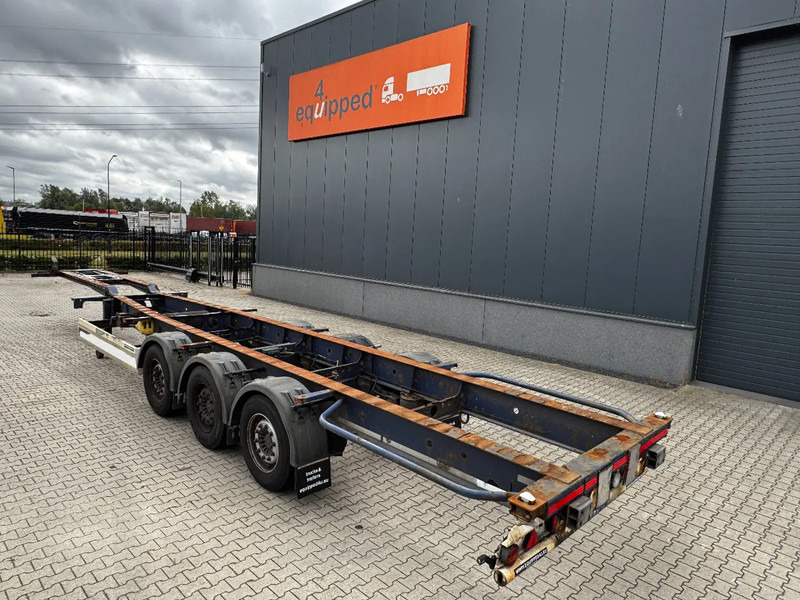 Krone 45FT HC, Leergewicht: 4.220kg, SAF/ intradisc, NL-Chassis, 2x vorhanden - Επικαθήμενο μεταφοράς εμπορευματοκιβωτίων/ Κινητό αμάξωμα: φωτογραφία 3 Krone 45FT HC, Leergewicht: 4.220kg, SAF/ intradisc, NL-Chassis, 2x vorhanden - Επικαθήμενο μεταφοράς εμπορευματοκιβωτίων/ Κινητό αμάξωμα: φωτογραφία 3