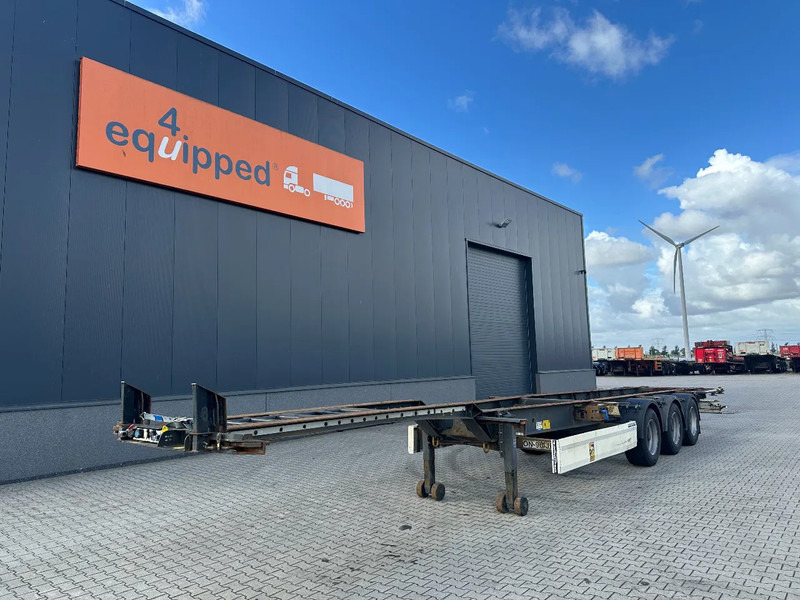 Krone 45FT HC, empty weight: 4.220kg, BPW + drumbrakes, NL-Chassis, APK: 25/11/2025, 2x available - Επικαθήμενο μεταφοράς εμπορευματοκιβωτίων/ Κινητό αμάξωμα: φωτογραφία 1 Krone 45FT HC, empty weight: 4.220kg, BPW + drumbrakes, NL-Chassis, APK: 25/11/2025, 2x available - Επικαθήμενο μεταφοράς εμπορευματοκιβωτίων/ Κινητό αμάξωμα: φωτογραφία 1