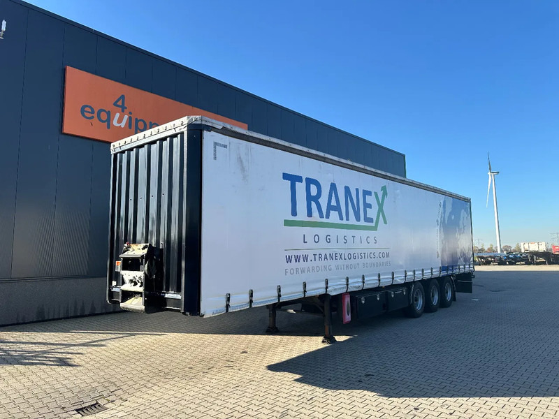 Krone BPW + Trommelbremsen / Innenhöhe 2.75m / Rungtasschen / NL-Auflieger - Επικαθήμενο κουρτίνα: φωτογραφία 1 Krone BPW + Trommelbremsen / Innenhöhe 2.75m / Rungtasschen / NL-Auflieger - Επικαθήμενο κουρτίνα: φωτογραφία 1