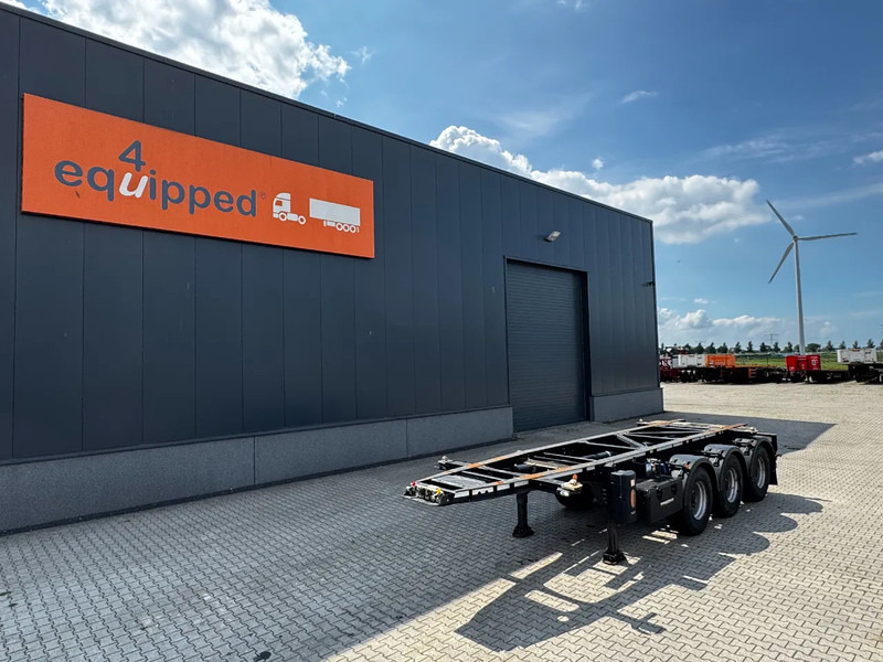 LAG 20FT, 3.540kg, BPW, ADR (EXII, EXII, FL, AT), NL, APK/ADR: 01/2026, very good tyres - Επικαθήμενο μεταφοράς εμπορευματοκιβωτίων/ Κινητό αμάξωμα: φωτογραφία 1 LAG 20FT, 3.540kg, BPW, ADR (EXII, EXII, FL, AT), NL, APK/ADR: 01/2026, very good tyres - Επικαθήμενο μεταφοράς εμπορευματοκιβωτίων/ Κινητό αμάξωμα: φωτογραφία 1