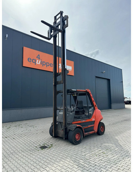 Linde H80D-03 FORKLIFT, 8000KG, duplex, 6 cil. Deutz diesel, 12.200hrs, - Πετρελαιοκίνητο περονοφόρο: φωτογραφία 2 Linde H80D-03 FORKLIFT, 8000KG, duplex, 6 cil. Deutz diesel, 12.200hrs, - Πετρελαιοκίνητο περονοφόρο: φωτογραφία 2