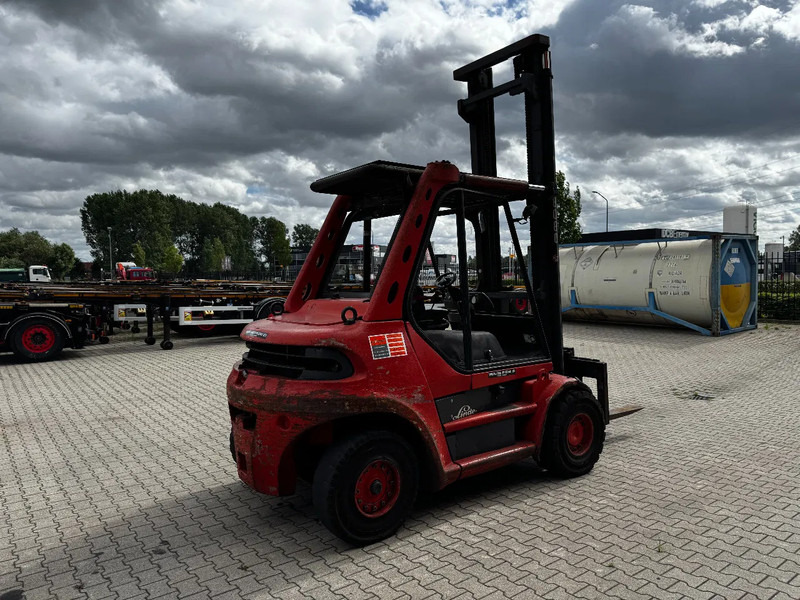 Linde H80D FORKLIFT, 8000KG, duplex, 6 cil. Deutz diesel, 14.934hrs, - Πετρελαιοκίνητο περονοφόρο: φωτογραφία 4 Linde H80D FORKLIFT, 8000KG, duplex, 6 cil. Deutz diesel, 14.934hrs, - Πετρελαιοκίνητο περονοφόρο: φωτογραφία 4