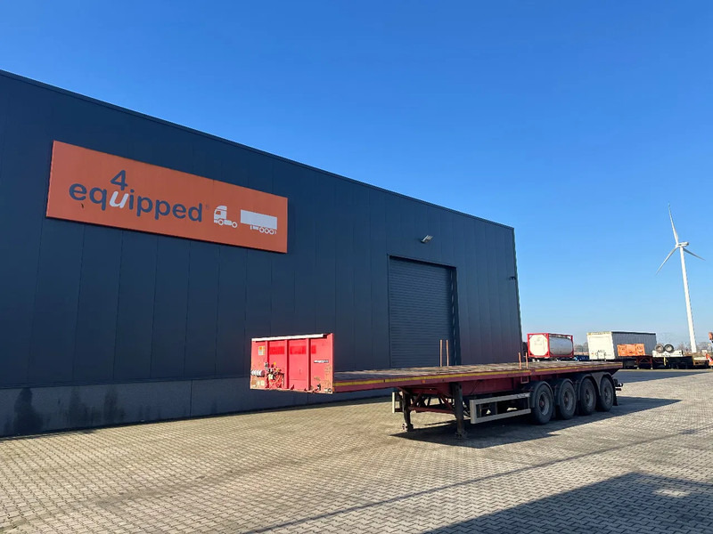 MOL 62 tons Ballast trailer, 4 axles, 2 steering axles, Belgium- trailer, very good tyres - Επικαθήμενο πλατφόρμα/ Καρότσα: φωτογραφία 1 MOL 62 tons Ballast trailer, 4 axles, 2 steering axles, Belgium- trailer, very good tyres - Επικαθήμενο πλατφόρμα/ Καρότσα: φωτογραφία 1