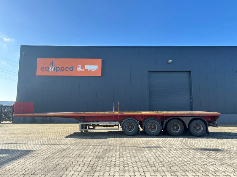 MOL 62 tons Ballast trailer, 4 axles, 2 steering axles, Belgium- trailer, very good tyres - Επικαθήμενο πλατφόρμα/ Καρότσα: φωτογραφία 3 MOL 62 tons Ballast trailer, 4 axles, 2 steering axles, Belgium- trailer, very good tyres - Επικαθήμενο πλατφόρμα/ Καρότσα: φωτογραφία 3