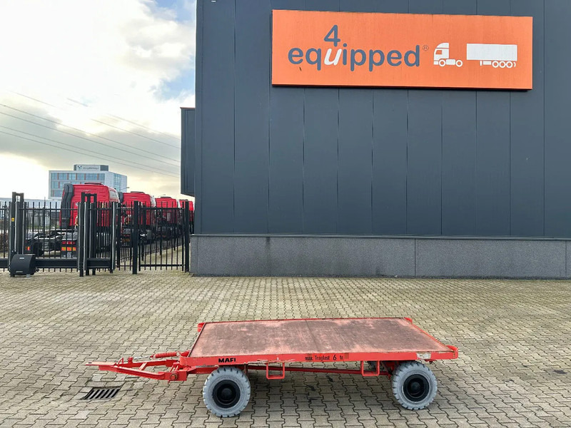 Mafi double-steered and connectable heavy-duty trailers with 6000kg loading capacity, 9x available - Ανυψωτικό μηχάνημα: φωτογραφία 1 Mafi double-steered and connectable heavy-duty trailers with 6000kg loading capacity, 9x available - Ανυψωτικό μηχάνημα: φωτογραφία 1