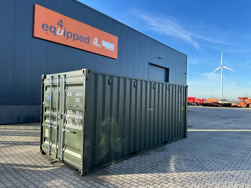 Onbekend TOP 20FT DV 8'6" containers ONE-WAY, 2x available, darkgreen - Εμπορευματοκιβώτιο: φωτογραφία 1 Onbekend TOP 20FT DV 8'6" containers ONE-WAY, 2x available, darkgreen - Εμπορευματοκιβώτιο: φωτογραφία 1