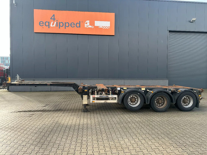 Pacton 45FT HC multi (3x extendable) / liftaxle / BPW drum / NL-chassis - Επικαθήμενο μεταφοράς εμπορευματοκιβωτίων/ Κινητό αμάξωμα: φωτογραφία 4 Pacton 45FT HC multi (3x extendable) / liftaxle / BPW drum / NL-chassis - Επικαθήμενο μεταφοράς εμπορευματοκιβωτίων/ Κινητό αμάξωμα: φωτογραφία 4