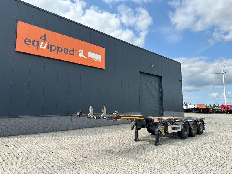 Pacton FLEX XL 45FT HC multi (2x extendable), liftaxle, SAF + DRUM, NL-chassis - Επικαθήμενο μεταφοράς εμπορευματοκιβωτίων/ Κινητό αμάξωμα: φωτογραφία 2 Pacton FLEX XL 45FT HC multi (2x extendable), liftaxle, SAF + DRUM, NL-chassis - Επικαθήμενο μεταφοράς εμπορευματοκιβωτίων/ Κινητό αμάξωμα: φωτογραφία 2