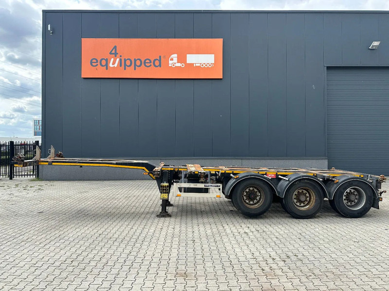 Pacton FLEX XL 45FT HC multi (2x extendable), liftaxle, SAF + DRUM, NL-chassis - Επικαθήμενο μεταφοράς εμπορευματοκιβωτίων/ Κινητό αμάξωμα: φωτογραφία 4 Pacton FLEX XL 45FT HC multi (2x extendable), liftaxle, SAF + DRUM, NL-chassis - Επικαθήμενο μεταφοράς εμπορευματοκιβωτίων/ Κινητό αμάξωμα: φωτογραφία 4