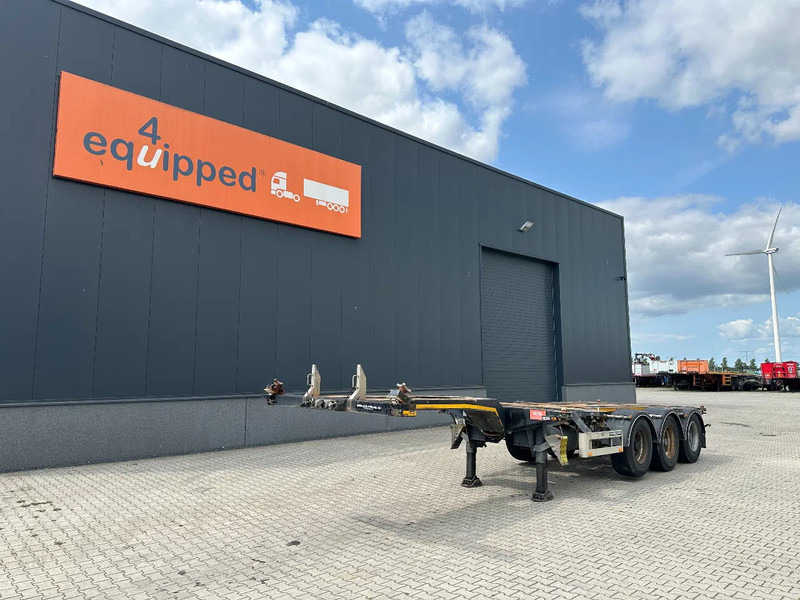Pacton FLEX XL 45FT HC multi (2x extendable), liftaxle, SAF + DRUM, NL-chassis - Επικαθήμενο μεταφοράς εμπορευματοκιβωτίων/ Κινητό αμάξωμα: φωτογραφία 2 Pacton FLEX XL 45FT HC multi (2x extendable), liftaxle, SAF + DRUM, NL-chassis - Επικαθήμενο μεταφοράς εμπορευματοκιβωτίων/ Κινητό αμάξωμα: φωτογραφία 2