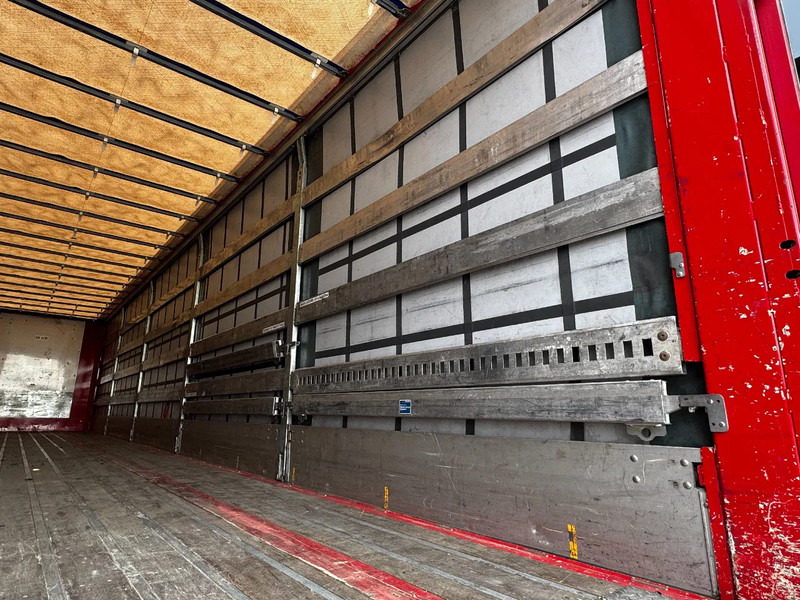 Επικαθήμενο κουρτίνα Pacton alu zijborden + planken, hardhouten vloer, NL-trailer, APK: 08-2026: φωτογραφία 11