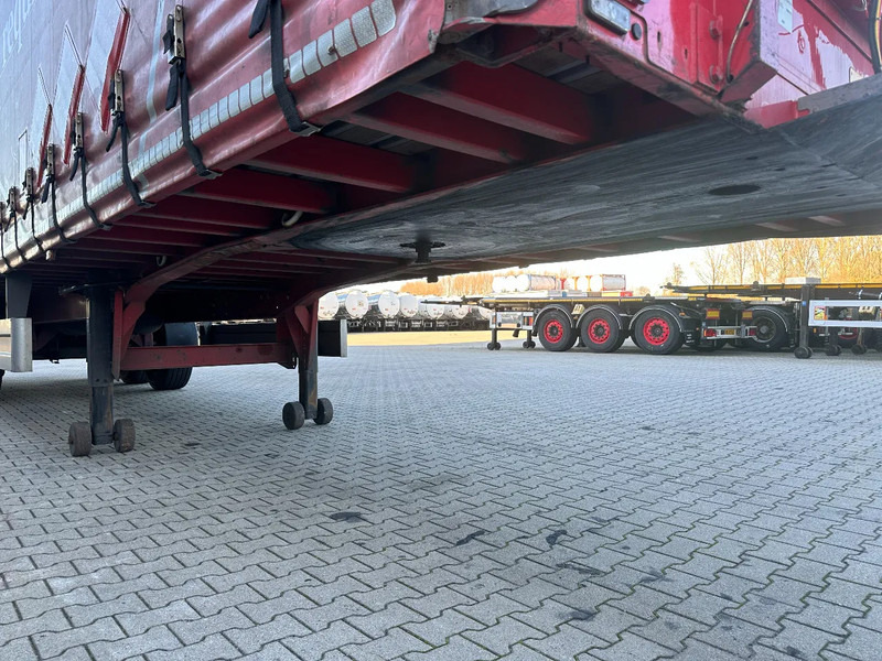 Επικαθήμενο κουρτίνα Pacton alu zijborden + planken, hardhouten vloer, NL-trailer, APK: 09-2026: φωτογραφία 20