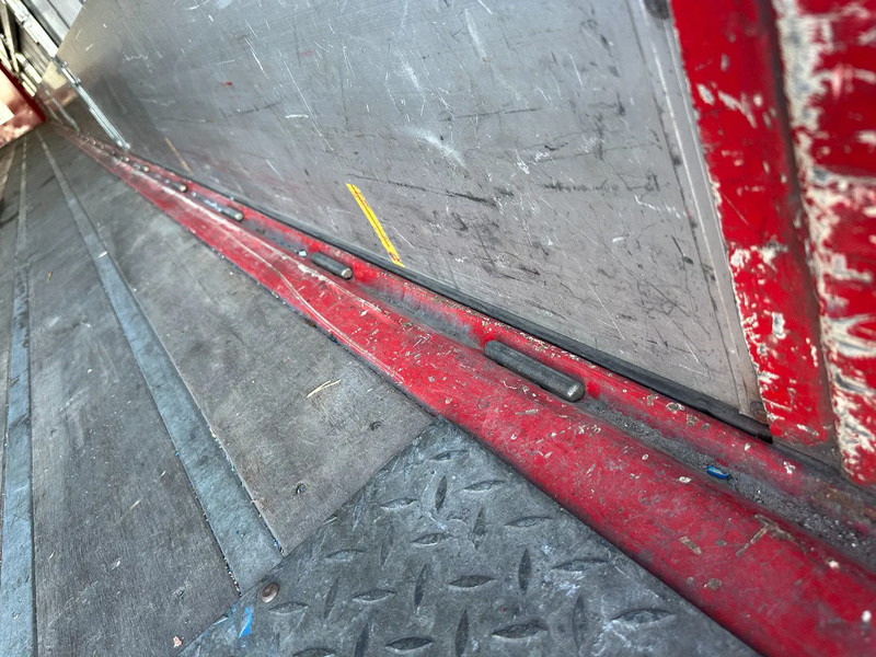 Επικαθήμενο κουρτίνα Pacton alu zijborden + planken, hardhouten vloer, NL-trailer, APK: 09-2026: φωτογραφία 9