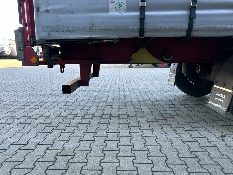 Επικαθήμενο κουρτίνα Pacton alu zijborden + planken, hardhouten vloer, NL-trailer, APK: 09-2026: φωτογραφία 18