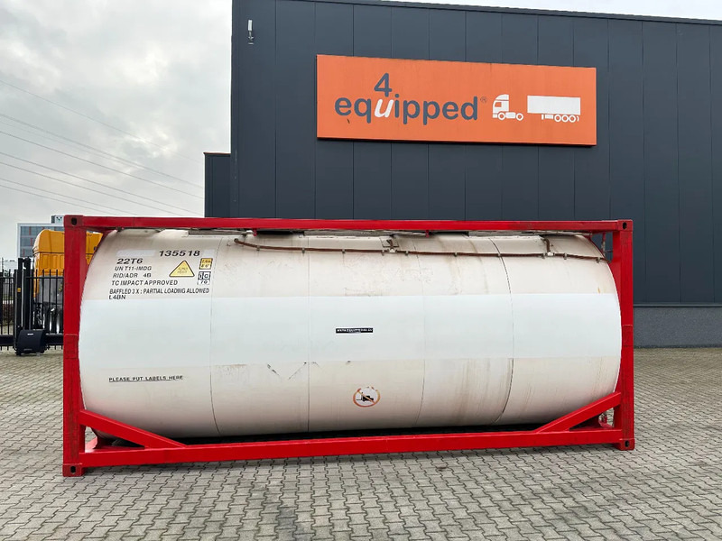 SINGAMAS 20FT ISO, 26.000L/1-COMP/3 BAFFELS/3 manholes, 5Y inspection: 06/2027 - Δεξαμενή αποθήκευσης: φωτογραφία 2 SINGAMAS 20FT ISO, 26.000L/1-COMP/3 BAFFELS/3 manholes, 5Y inspection: 06/2027 - Δεξαμενή αποθήκευσης: φωτογραφία 2