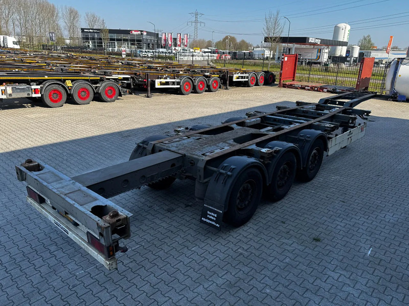 Schmitz Cargobull 40FT HC-chassis, SAF + disc, liftaxle, extendable at the rear, NL-chassis - Επικαθήμενο μεταφοράς εμπορευματοκιβωτίων/ Κινητό αμάξωμα: φωτογραφία 3 Schmitz Cargobull 40FT HC-chassis, SAF + disc, liftaxle, extendable at the rear, NL-chassis - Επικαθήμενο μεταφοράς εμπορευματοκιβωτίων/ Κινητό αμάξωμα: φωτογραφία 3