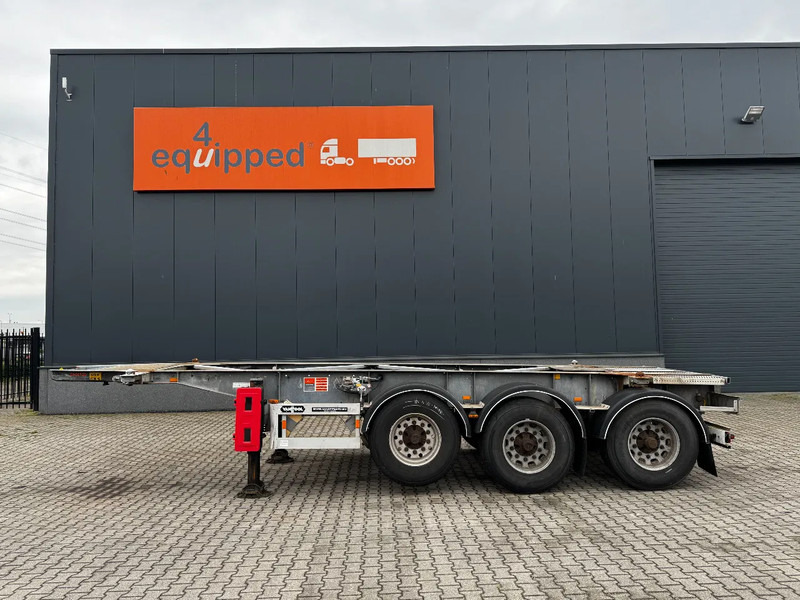 Van Hool 20FT / 20FT SWAP ADR (EX/II, EX/III, FL, OX, AT), BPW, disc brakes, liftaxle, galvanized, ALCOA, NL-Chassis, empty weight 3.300K - Επικαθήμενο μεταφοράς εμπορευματοκιβωτίων/ Κινητό αμάξωμα: φωτογραφία 2 Van Hool 20FT / 20FT SWAP ADR (EX/II, EX/III, FL, OX, AT), BPW, disc brakes, liftaxle, galvanized, ALCOA, NL-Chassis, empty weight 3.300K - Επικαθήμενο μεταφοράς εμπορευματοκιβωτίων/ Κινητό αμάξωμα: φωτογραφία 2