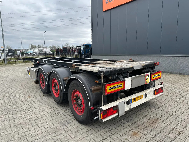 Van Hool 20FT Tipping-chassis, ADR (EX/II, EX/III, FL, AT, OX), SAF, 2 liftaxles - Επικαθήμενο μεταφοράς εμπορευματοκιβωτίων/ Κινητό αμάξωμα: φωτογραφία 4 Van Hool 20FT Tipping-chassis, ADR (EX/II, EX/III, FL, AT, OX), SAF, 2 liftaxles - Επικαθήμενο μεταφοράς εμπορευματοκιβωτίων/ Κινητό αμάξωμα: φωτογραφία 4