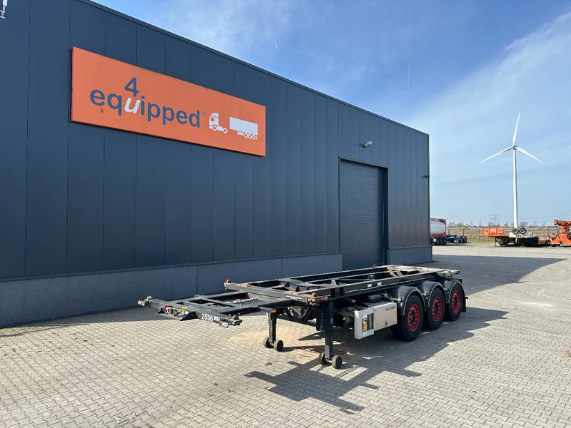 Van Hool 20FT Tipping-chassis, ADR (EX/II, EX/III, FL, AT), SAF, 2 liftaxles, APK/ADR: 10-2025 - Επικαθήμενο μεταφοράς εμπορευματοκιβωτίων/ Κινητό αμάξωμα: φωτογραφία 2 Van Hool 20FT Tipping-chassis, ADR (EX/II, EX/III, FL, AT), SAF, 2 liftaxles, APK/ADR: 10-2025 - Επικαθήμενο μεταφοράς εμπορευματοκιβωτίων/ Κινητό αμάξωμα: φωτογραφία 2