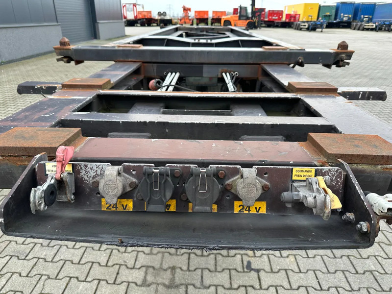 Επικαθήμενο μεταφοράς εμπορευματοκιβωτίων/ Κινητό αμάξωμα Van Hool 20FT Tipping-chassis, ADR (EX/II, EX/III, FL, AT), SAF + DISC, 2 liftaxles: φωτογραφία 10 Επικαθήμενο μεταφοράς εμπορευματοκιβωτίων/ Κινητό αμάξωμα Van Hool 20FT Tipping-chassis, ADR (EX/II, EX/III, FL, AT), SAF + DISC, 2 liftaxles: φωτογραφία 10