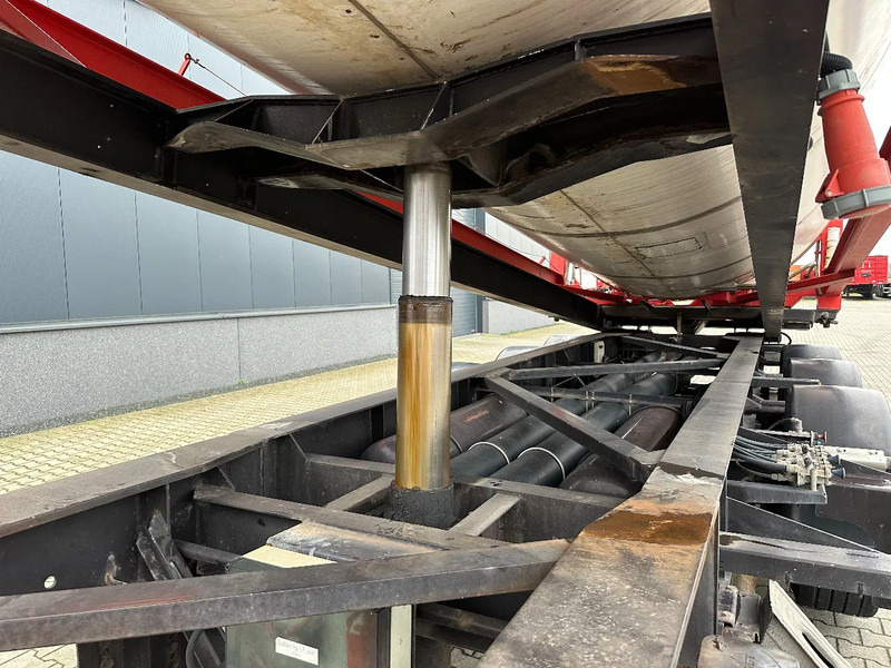 Επικαθήμενο μεταφοράς εμπορευματοκιβωτίων/ Κινητό αμάξωμα Van Hool 20FT Tipping-chassis, ADR (EX/II, EX/III, FL, AT), SAF + DISC, 2 liftaxles: φωτογραφία 11 Επικαθήμενο μεταφοράς εμπορευματοκιβωτίων/ Κινητό αμάξωμα Van Hool 20FT Tipping-chassis, ADR (EX/II, EX/III, FL, AT), SAF + DISC, 2 liftaxles: φωτογραφία 11